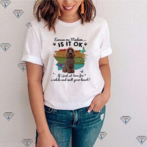 Irish Water Spaniel Excuse Me Madam Is It Ok If I Just Sit Here For A While Thoodie, sweater, longsleeve, shirt v-neck, t-shirts 2 Shirt, hoodie, sweater, long sleeve and tank top