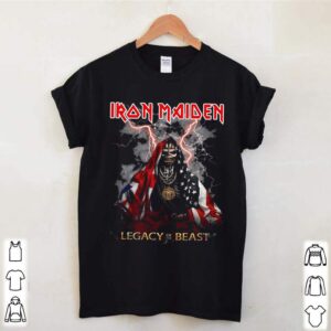 Iron Maiden Legacy of the Beast American flag hoodie, sweater, longsleeve, shirt v-neck, t-shirt 2 Shirt, hoodie, sweater, long sleeve and tank top