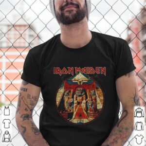 Iron Maiden Powerslave Lightning Circle shirt