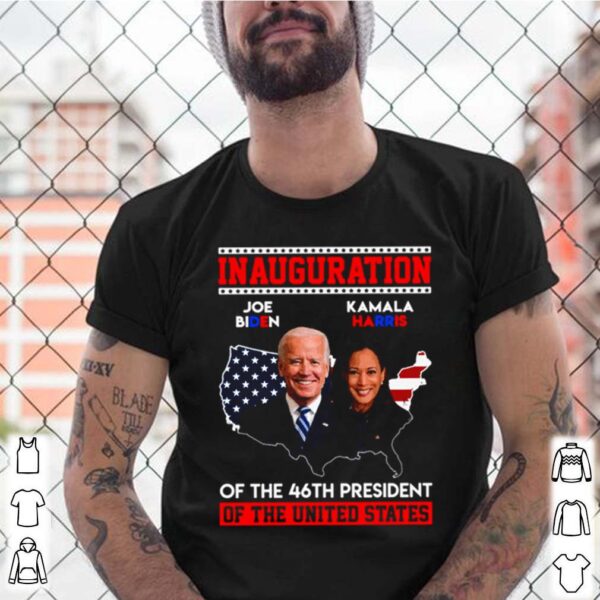 Joe Biden Kamala Harris Inauguration of the 46th president of the United States january 20th 2021 hoodie, sweater, longsleeve, shirt v-neck, t-shirt