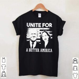 Joe Biden and Kamala Harris unite for a better America hoodie, sweater, longsleeve, shirt v-neck, t-shirt