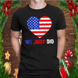 Joe biden kamala 2021 we just did vintage shirt