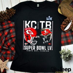 Kansas City Chiefs and Tampa Bay Buccaneers Super Bowl LV hoodie, sweater, longsleeve, shirt v-neck, t-shirt 1 Shirt, hoodie, sweater, long sleeve and tank top