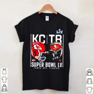 Kansas City Chiefs and Tampa Bay Buccaneers Super Bowl LV hoodie, sweater, longsleeve, shirt v-neck, t-shirt 2 Shirt, hoodie, sweater, long sleeve and tank top