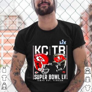 Kansas City Chiefs and Tampa Bay Buccaneers Super Bowl LV shirt