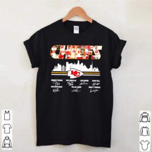 Kansas City Chiefs signatures shirt