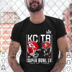 Kansas City Chiefs vs. Tampa Bay Buccaneers Super Bowl LV Tampa Bay Florida shirt