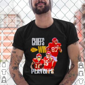 Kansas City Chiefs win Playoffs signatures shirt