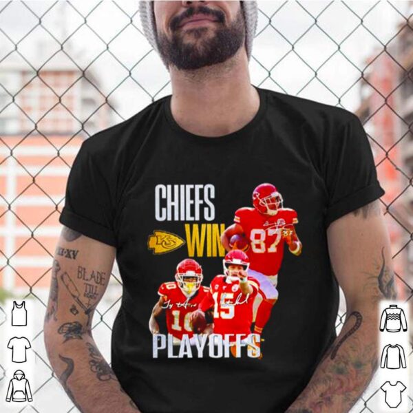 Kansas City Chiefs win Playoffs signatures hoodie, sweater, longsleeve, shirt v-neck, t-shirt