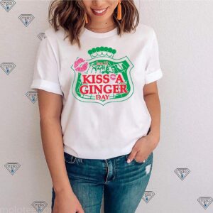 Kiss a Ginger Day Jan 12th shirt