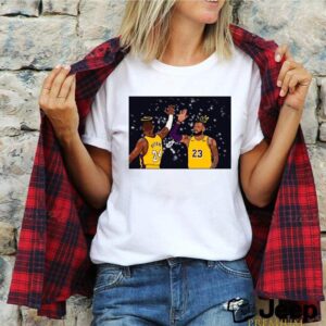 Lebron James And Kobe Bryant Signature Thanks For The Memories hoodie, sweater, longsleeve, shirt v-neck, t-shirt 3 Shirt, hoodie, sweater, long sleeve and tank top