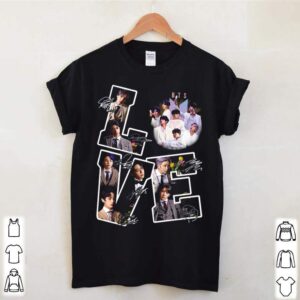 Love BTS Army 2021 Character Signatures shirt