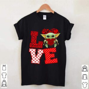 Love Baby Yoda Hug Rose Flower Happy Valentines Day 2021 hoodie, sweater, longsleeve, shirt v-neck, t-shirt 1 Shirt, hoodie, sweater, long sleeve and tank top