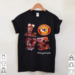 Love Kansas City Chiefsmychiefs 2021 Signatures shirt