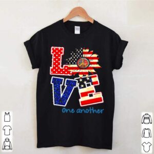 Love american flag one another shirt