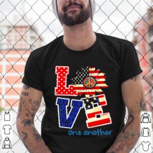 Love american flag one another shirt