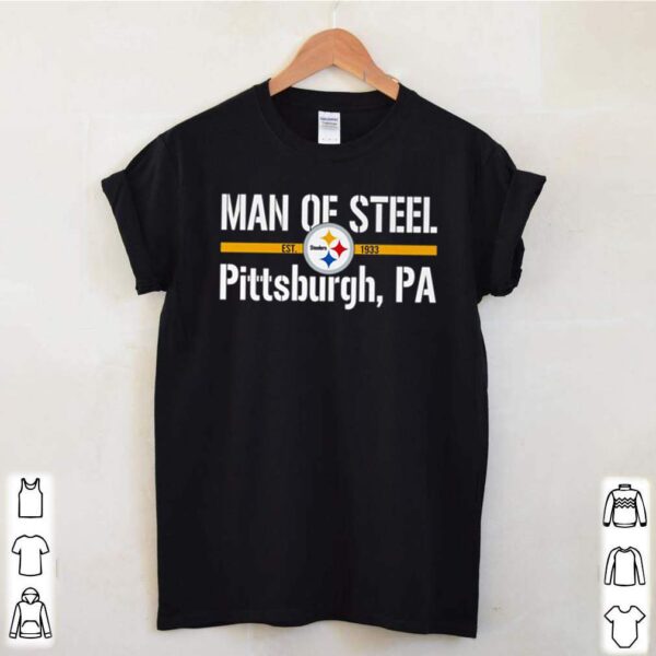 Man of Steel est 1933 Pittsburgh PA hoodie, sweater, longsleeve, shirt v-neck, t-shirt