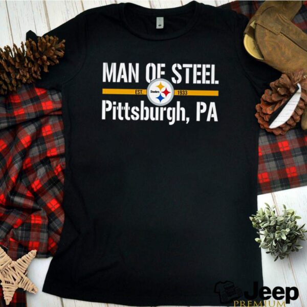 Man of Steel est 1933 Pittsburgh PA hoodie, sweater, longsleeve, shirt v-neck, t-shirt