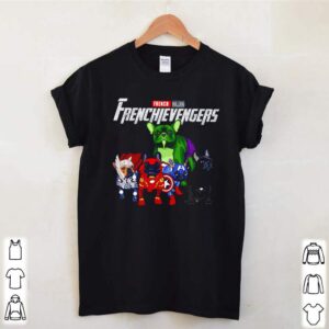 Marvel French Bulldog Frenchievengers hoodie, sweater, longsleeve, shirt v-neck, t-shirt 1 Shirt, hoodie, sweater, long sleeve and tank top