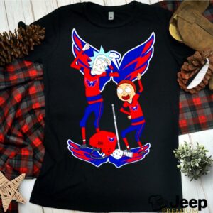 NHL Washington Capitals Rick and Morty shirt