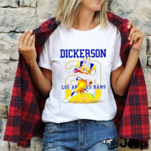 Ness Eric Dickerson 29 Los Angeles Rams shirt