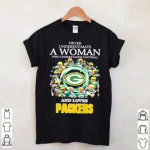 Never Underestimate A Woman Who Understand Football And Loves Packers hoodie, sweater, longsleeve, shirt v-neck, t-shirt 2 Shirt, hoodie, sweater, long sleeve and tank top