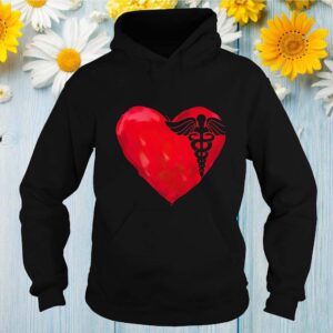 Nurse Valentine Heart Tee Shirts