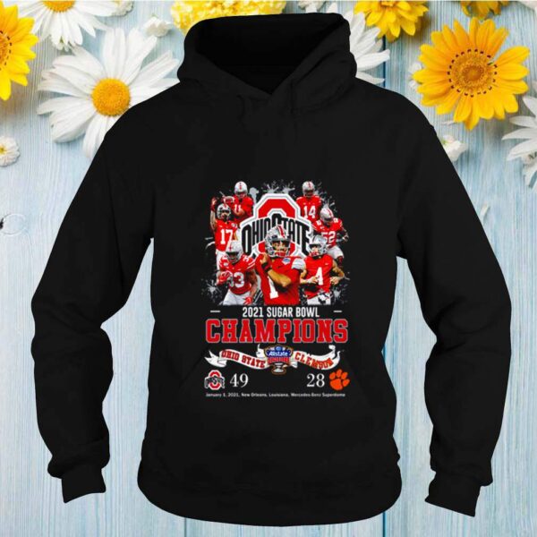 Ohio State Buckeyes 2021 sugar bowl Champions hoodie, sweater, longsleeve, shirt v-neck, t-shirt