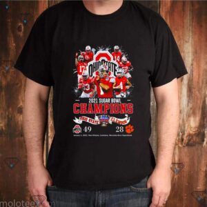 Ohio State Buckeyes 2021 sugar bowl Champions shirt