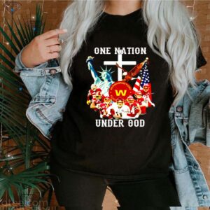 One nation under god Washington football team signatures hoodie, sweater, longsleeve, shirt v-neck, t-shirt 3 Shirt, hoodie, sweater, long sleeve and tank top