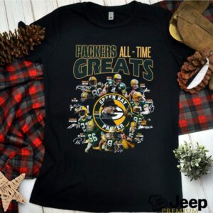 Packers All Time Greats Team Signature hoodie, sweater, longsleeve, shirt v-neck, t-shirt 1 Shirt, hoodie, sweater, long sleeve and tank top