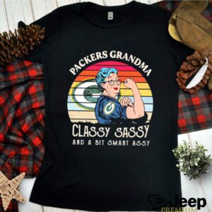 Packers Grandma Classy Sassy And A Bit Smart Assy Vintage hoodie, sweater, longsleeve, shirt v-neck, t-shirt 1 Shirt, hoodie, sweater, long sleeve and tank top