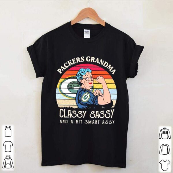 Packers Grandma Classy Sassy And A Bit Smart Assy Vintage hoodie, sweater, longsleeve, shirt v-neck, t-shirt