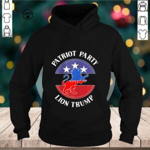 Patriot Party Lion Trump hoodie, sweater, longsleeve, shirt v-neck, t-shirt