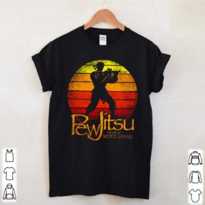 Pew Jitsu the art of never losing vintage shirt