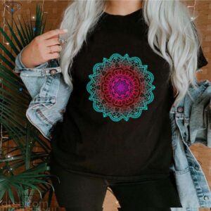 Rainbow Mandala Yoga hoodie, sweater, longsleeve, shirt v-neck, t-shirt 3 Shirt, hoodie, sweater, long sleeve and tank top