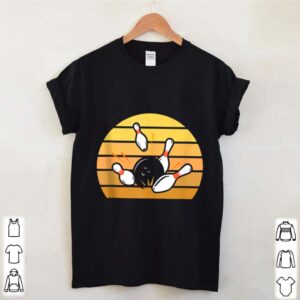 Retro Bowling Sunset shirt