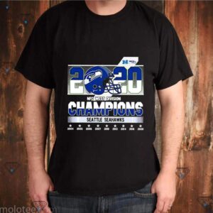 Seattle Seahawks 2020 NFC West Division Champions shirt