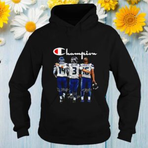 Seattle Seahawks Champion Metcalf Wilson Lockett signature hoodie, sweater, longsleeve, shirt v-neck, t-shirt