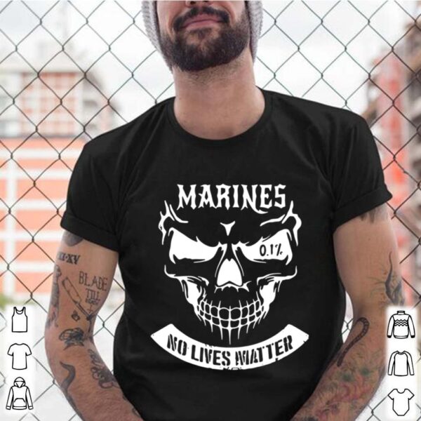 Skull Marines No Lives Matter hoodie, sweater, longsleeve, shirt v-neck, t-shirts