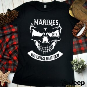Skull Marines No Lives Matter hoodie, sweater, longsleeve, shirt v-neck, t-shirt 2 1