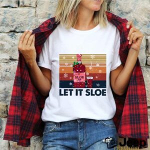 Sloe gin let it sloe vintage shirt