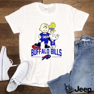 Snoopy and Charlie Brown Buffalo Bills shirt