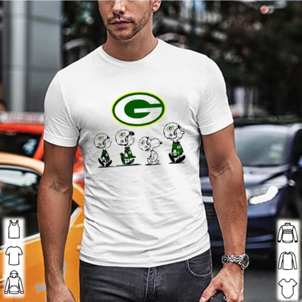 Snoopy and friends Abbey Road Green Bay Packers hoodie, sweater, longsleeve, shirt v-neck, t-shirt