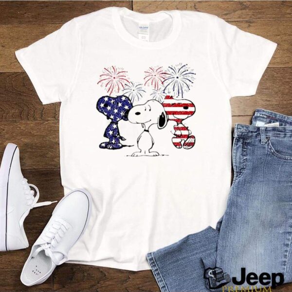 Snoopys American Flag Happy New Year hoodie, sweater, longsleeve, shirt v-neck, t-shirt