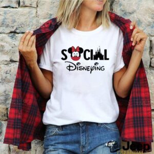 Social Disneying Mickey Mouse Girl Wear Mask shirt