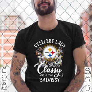 Steelers lady sassy classy and a tad badassy shirt