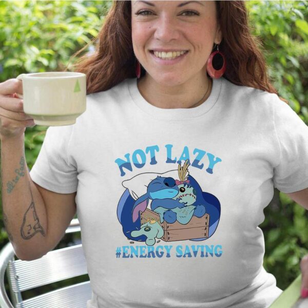 Stitch not lazy #Energy saving hoodie, sweater, longsleeve, shirt v-neck, t-shirt