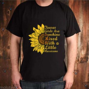 Sunflower Taurus April and May Birthday Queen shirt