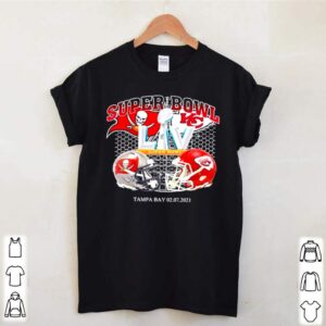 Super bowl kansas city chiefs and tampa bay buccaneers shirt